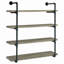Tablette murale noire-706567257