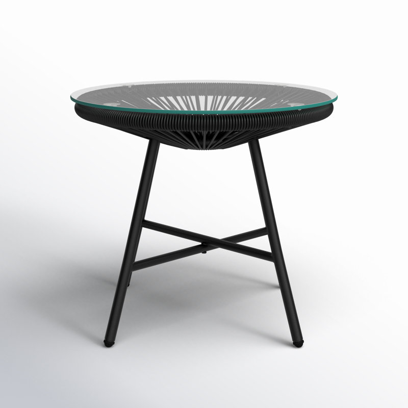 Table d'appoint Gadbois, Noir
