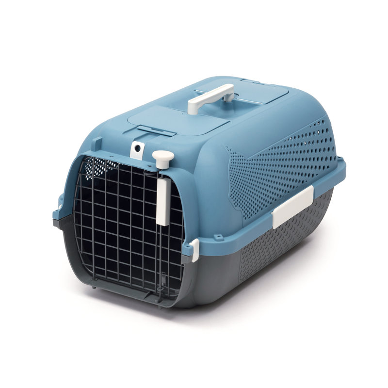 Porte-chat Catit, moyen, rouge cerise, Bleu/Gris, Petit (11 à 25 lb)