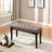 Solid Wood Upholstered Tufted Bench-459411015