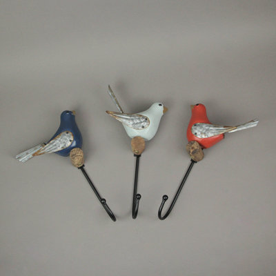 Solid Wood Stainless Steel Wall Hook