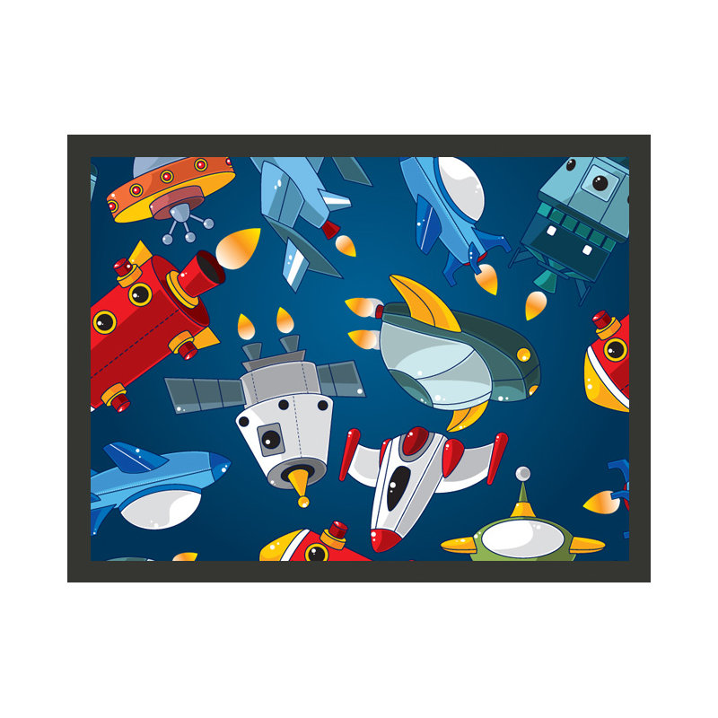 Spaceships 154cm x 200cm Wallpaper, 250 cm x 193 cm