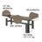 Solid Wood Bench