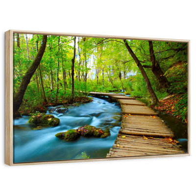 Boardwalk In The Forest