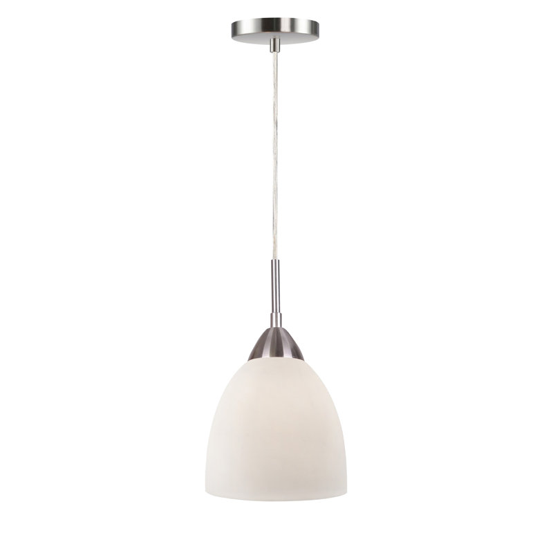 Morisel 1 - Light Single Pendant, Satin Nickel