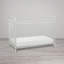 Ensemble de lit de bébé et table à langer en métal Klos-2054759694
