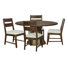 Dining Table with 4 Ladderback Chairs