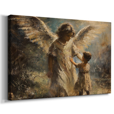 Angels From Above-XCIX -Gallery Wrapped Cavas