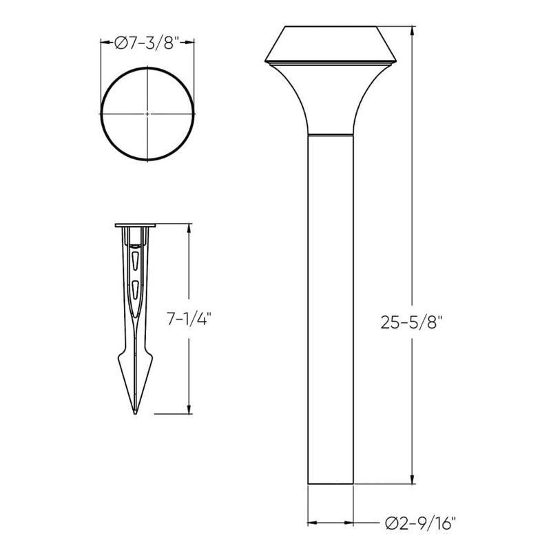 Kalio 26 Inch Pathlight Lantern