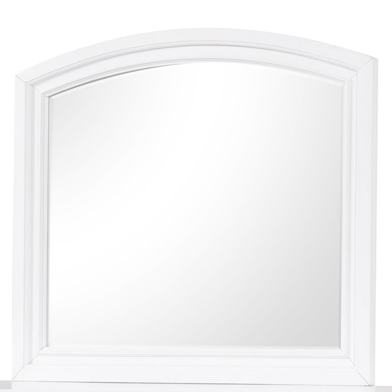 Miroir mural Meade, Blanc