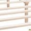Lit tapissier en velours capitonné à oreilles avec support en lattes de bois massif - Assemblage facile - Grand lit, lit plateforme