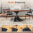 Lithe Metal Dining Table Base-1061318488