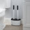 Ensemble de brosse de toilette et de piston 2 en 1 Bath Bliss