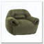 Fauteuil à billes en fausse fourrure-107855178