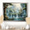 Art asiatique, rythme naturel I - art mural asiatique