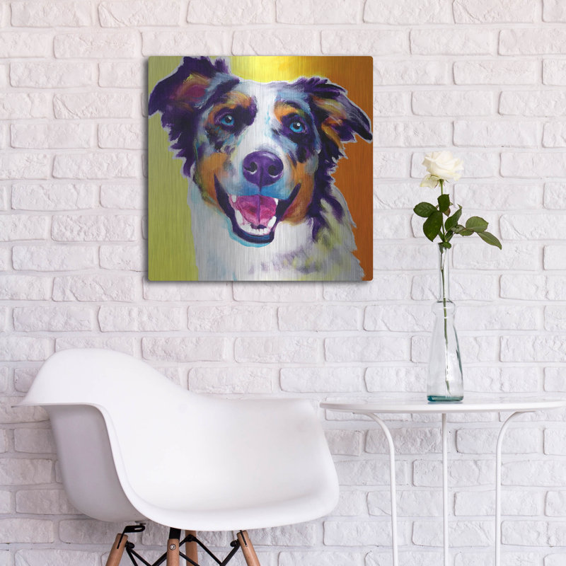 " Aussie - Storm " by Dawg Painter, 24" H x 24" W