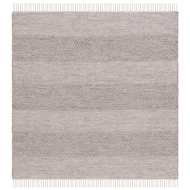 Bester Hand Woven Cotton Geometric Rug