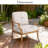 Arcadia Patio Aluminum Club Chair Lounge Chair With Cushions