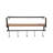 Metal Floating Shelf with Hooks