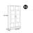 European Style Split Tier Bookcase