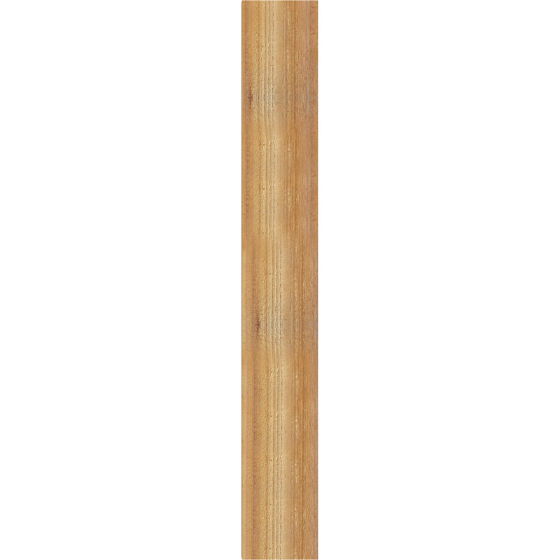 Jeu de blocs Funston, Cèdre rouge de l'Ouest de 6 po (sciage brut), P 44 po x H 44 po