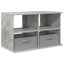 Unfinished TV Stand for TVs up to 32" with Fireplace Included-820818211