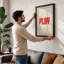 Play Typography - Framed Print-206863071-206863041