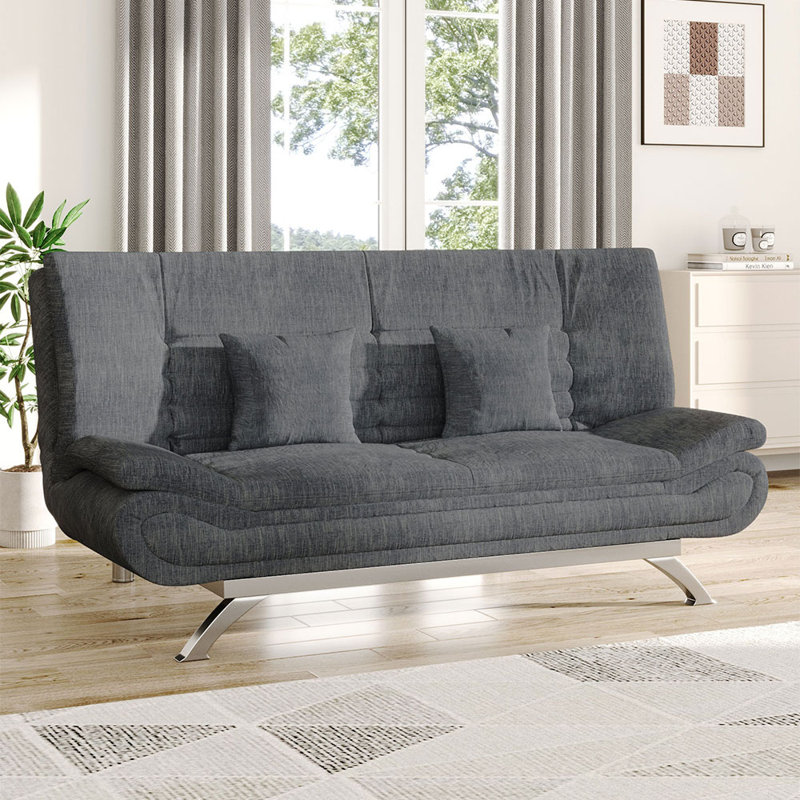 2 Seater Linen Sofa Bed