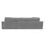 Blossie 123" W Corduroy L-Shaped Stationary Sectional-95994889-95994891
