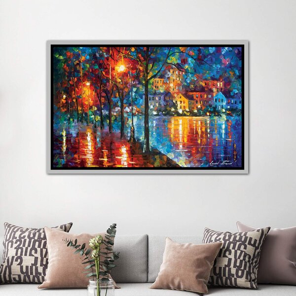 Bless international Cold Emotion Framed by Leonid Afremov Painting ...