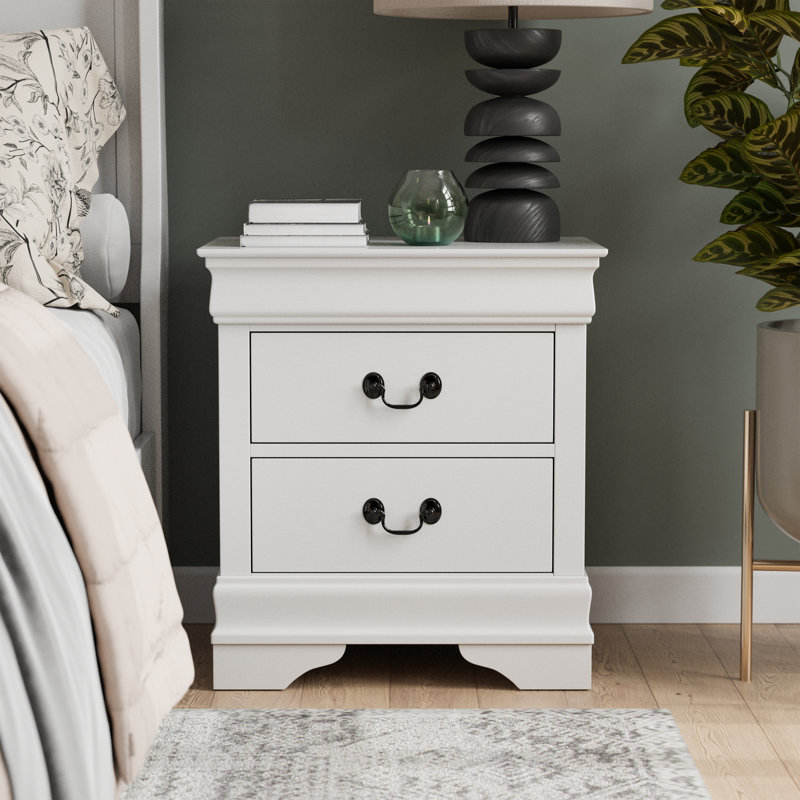 Aberdeen 21.5'' W Nightstand, White