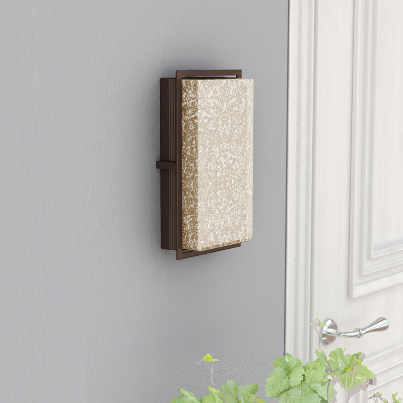Casson Wall Light, Brushed Nickel, 12" H x 6.5" W x 3.5" D
