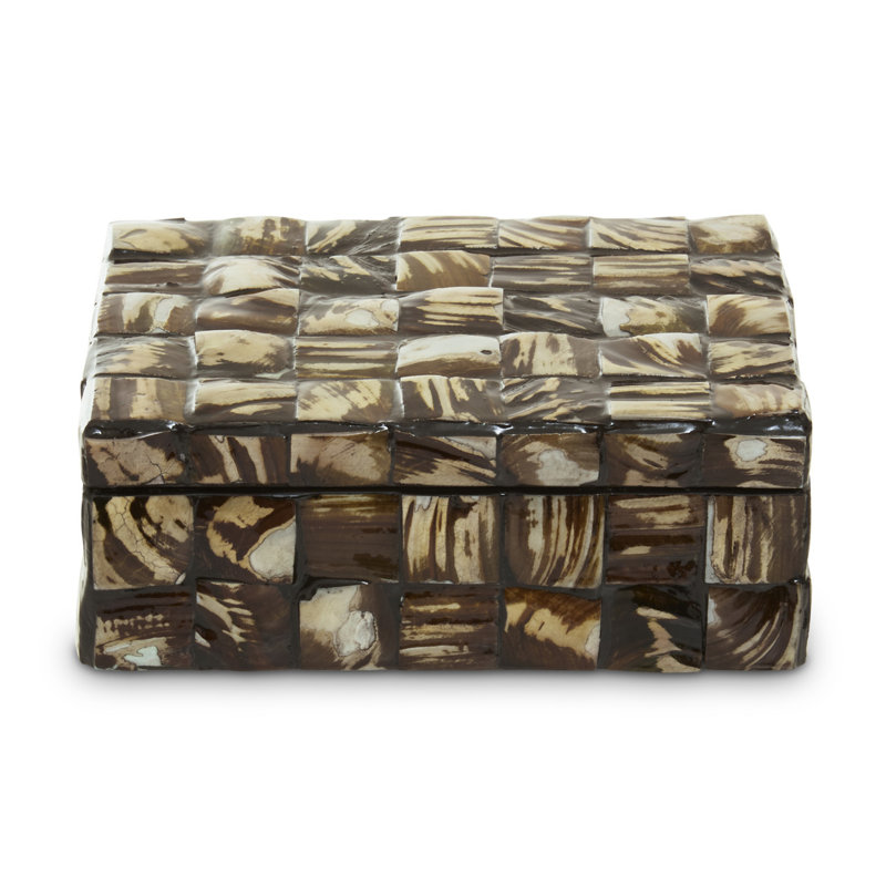 Gurpreet Decorative Box, 6cm H x 22cm W x 17cm D