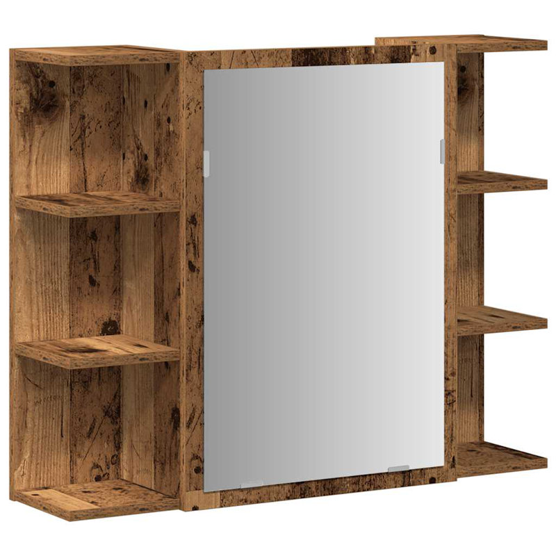 Avrion Bathroom Cabinet, Old Wood