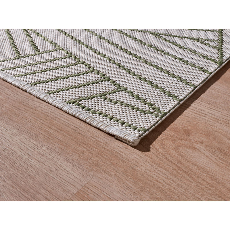 Brisco Abstract Indoor / Outdoor Area Rug, Square 200cm