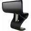Tabouret de bar moderne pivotant courbé ajustable Modern