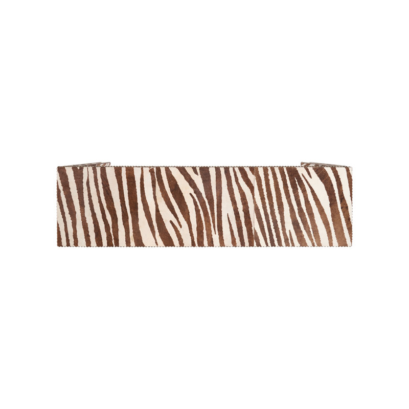Zebra Console Table