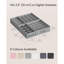 Set Of 8 Underwear Drawer Organisers, Drawer Dividers, Foldable, For Bras Undies Socks Ties, Fabric Storage Boxes For Closet Wardrobe Shelves-1692170187