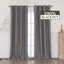 Paire de rideaux 100% occultant et isolant en polyester (ensemble de 2)-859284163-859284167