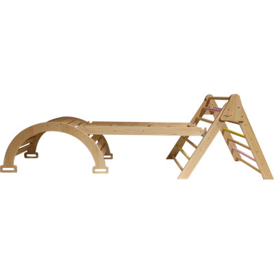 Avenlur Foldable Pikler Triangle Ladder Climber