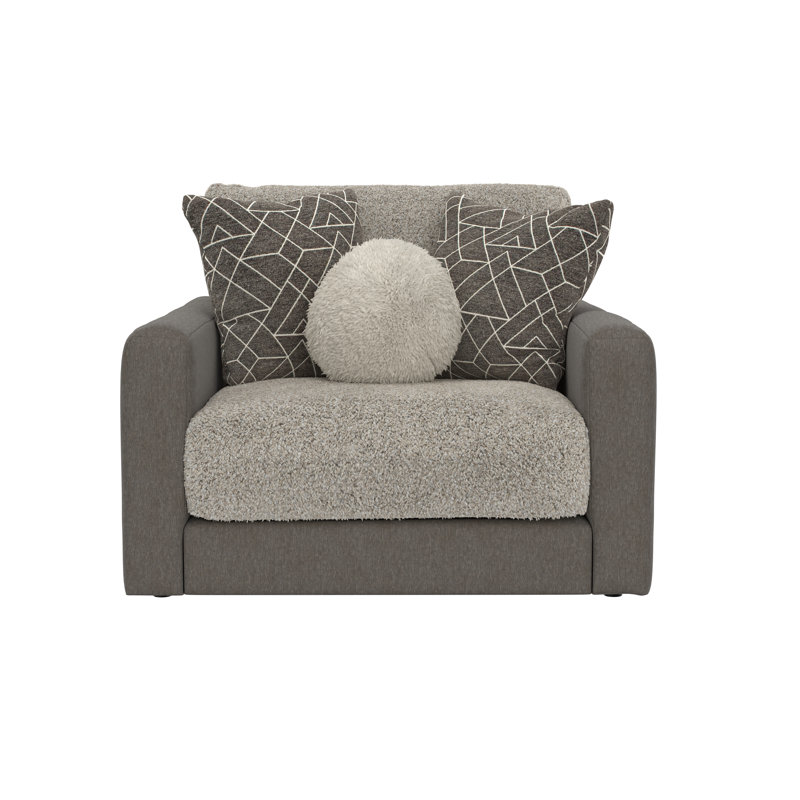 Chaise Callington et demi avec coussin moelleux