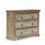 Commode 3 tiroirs en bois d'acacia