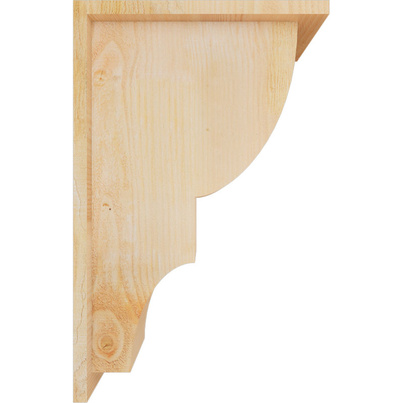 Corbeau Ridgewood avec contre-plaque, H 22 po x l 8 po x P 14 po, Sapin de Douglas, Sciage brut