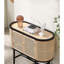 Armoire d'appoint simple et moderne en rotin