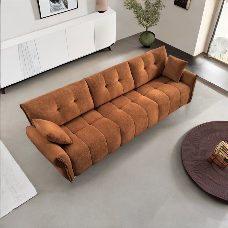 3 - Seater Sofa Set, Orange