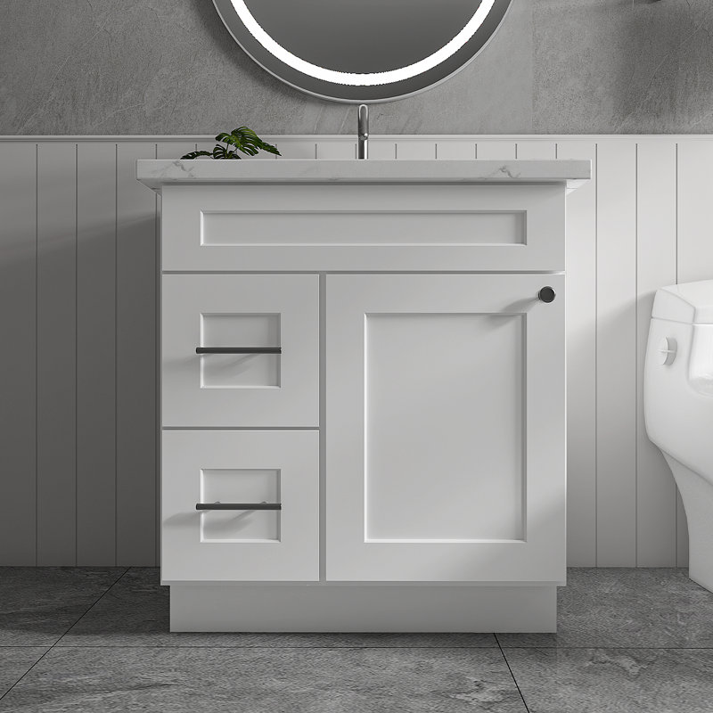 Ensemble de coiffeuse Sinber, Blanc