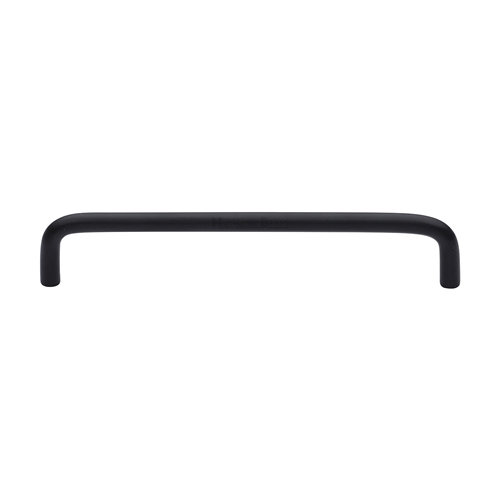 Heritage Brass Heritage Cabinet Pull Wire Design, Matte Black, 12.8 cm L x 0.8 cm W