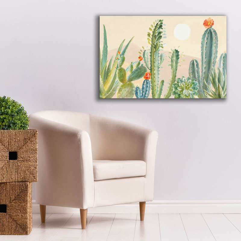 «Desert Greenhouse 1» par Danhui Nai, art mural sur toile, H 26 po x l 40 po