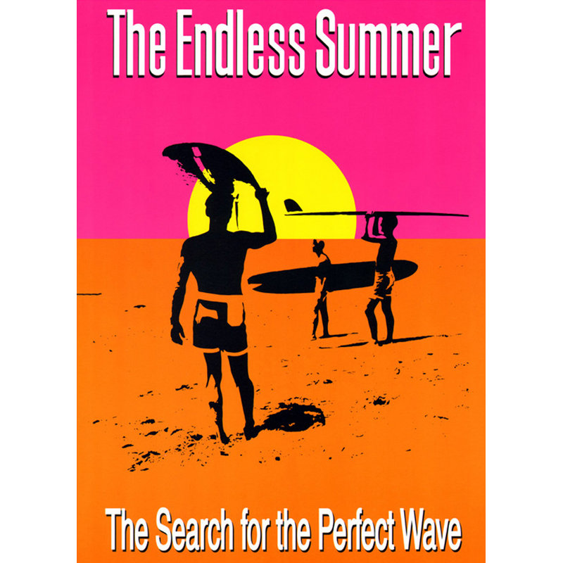 The Endless Summer, 39" H x 28" W