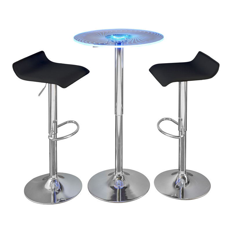 Spyra-Ale Bar Set - 3 Piece, Black